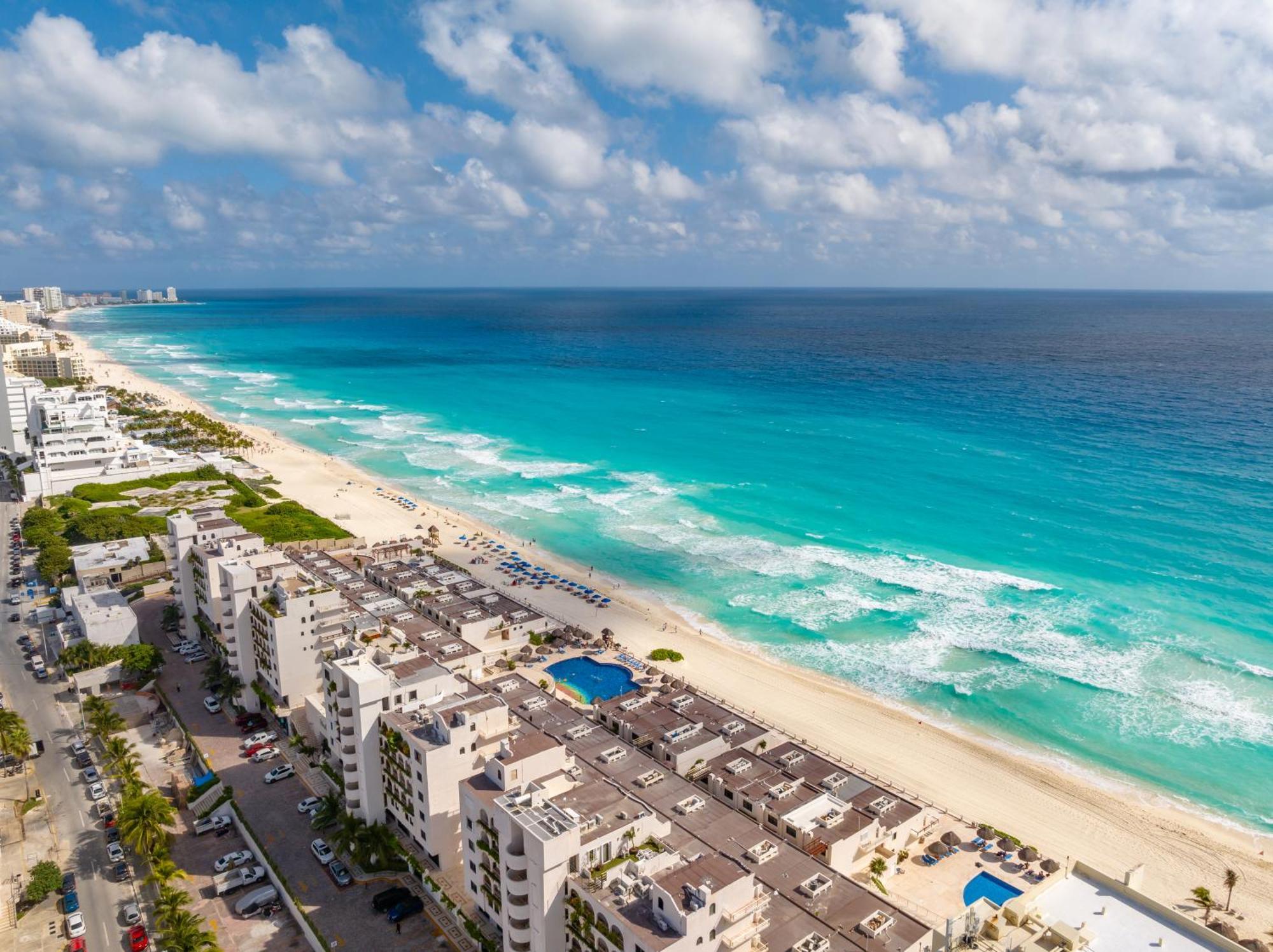 Sparkling Ocean View In Cancún Exteriér fotografie